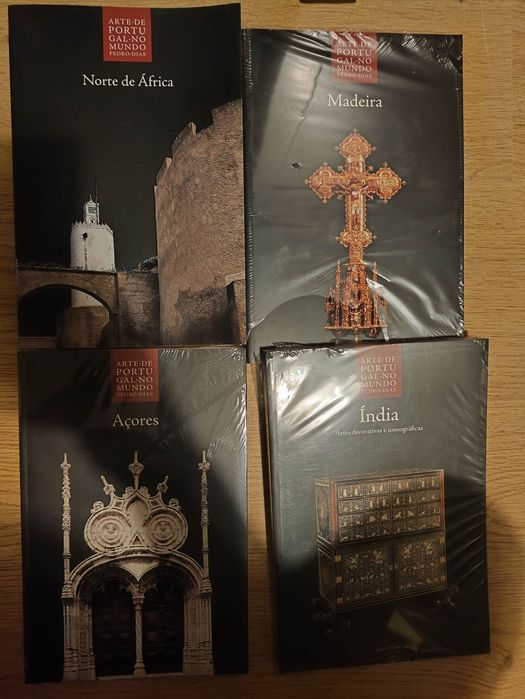 Livros novos arte de Portugal no mundo