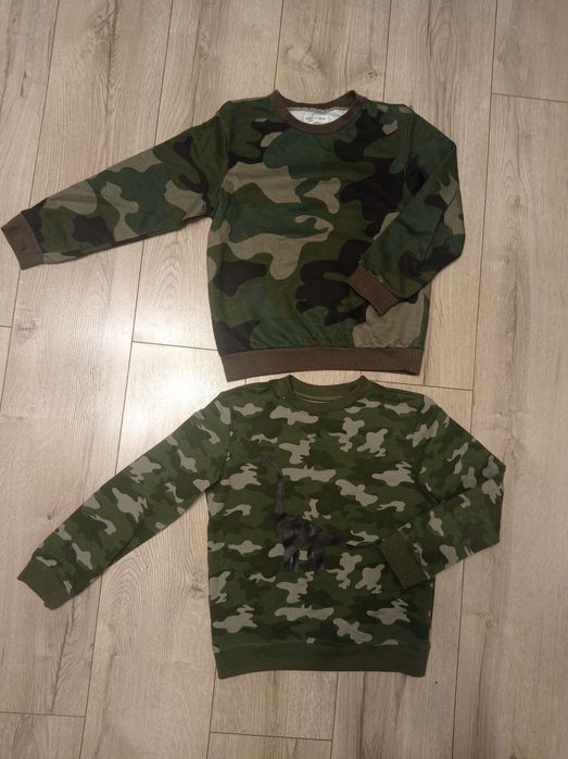 2 Bluzy Sinsay r.128 bliźniaki