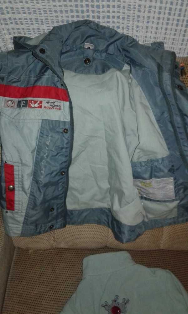 Куртка демисезонная 104 - 110рр непромокаемая детская