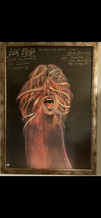 Plakat Pągowski luk Erosa