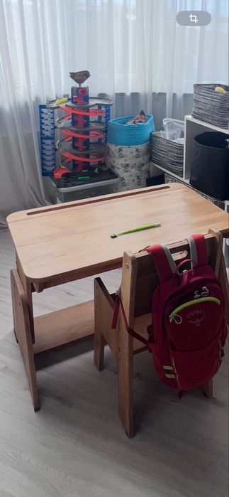 Парта +стілець для навчання