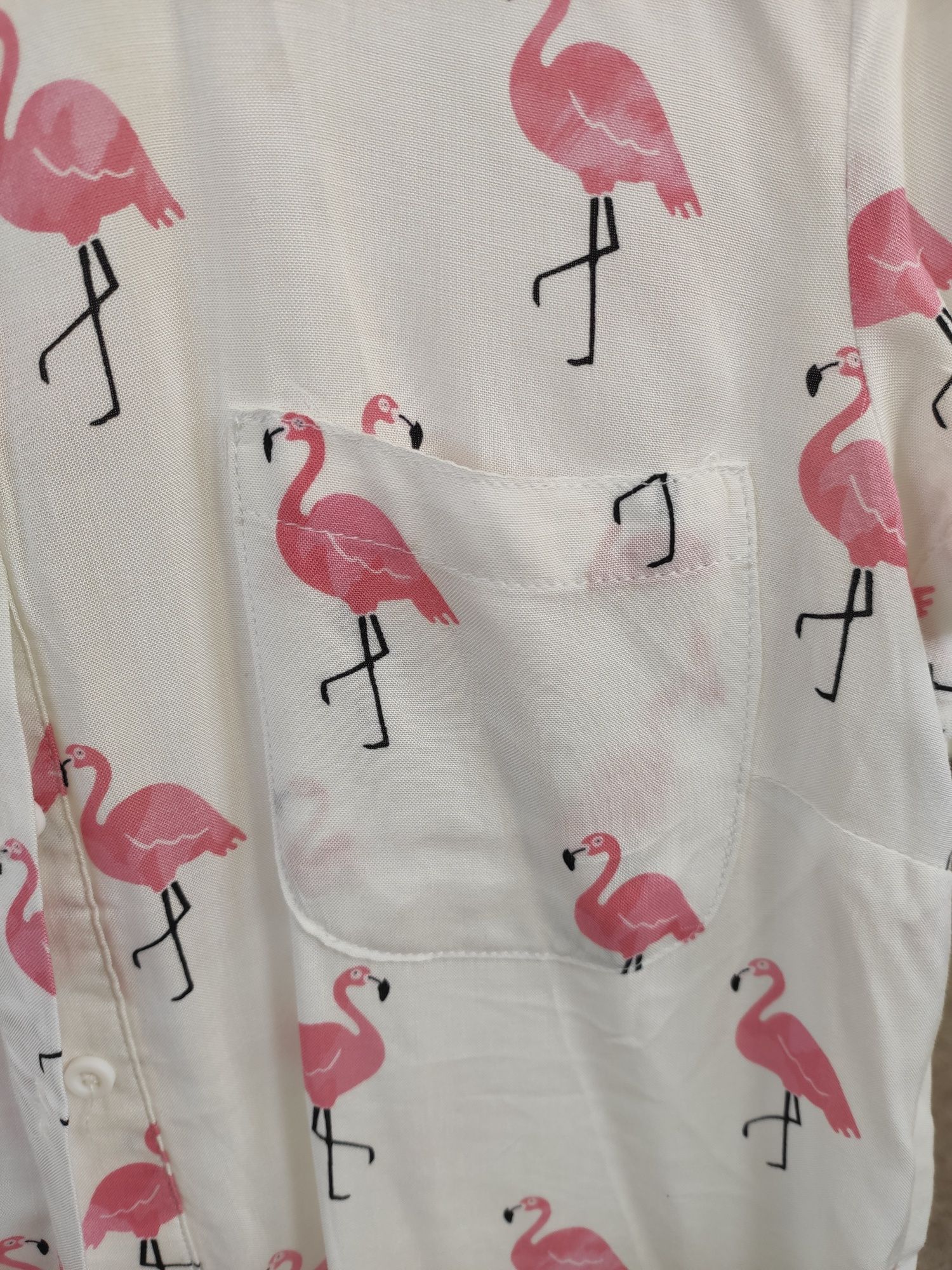 Bluzka we flamingi marki House xs