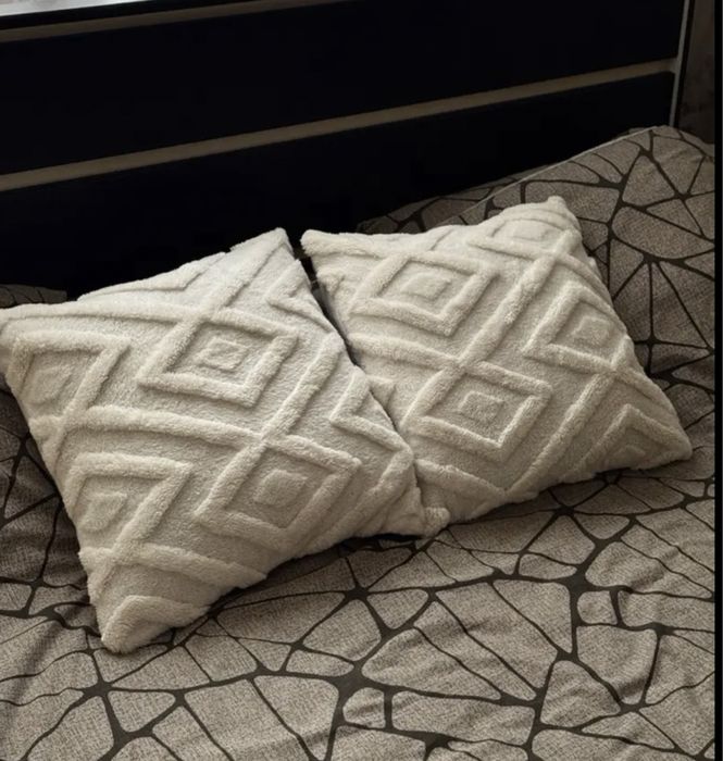 Плюшева наволочка на подушку 45х45 см