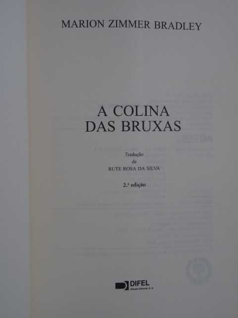 A Colina das Bruxas de Marion Zimmer Bradley