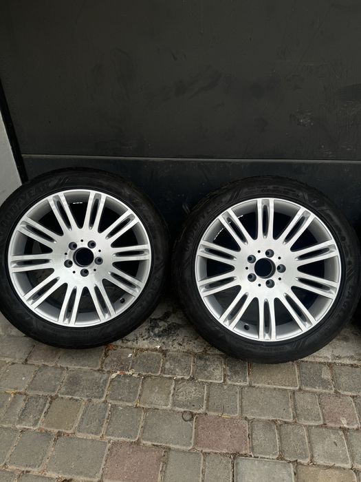 Продам диски з резиною Mercedes R18 245/45 275/40 5х112 9j  Оригінал