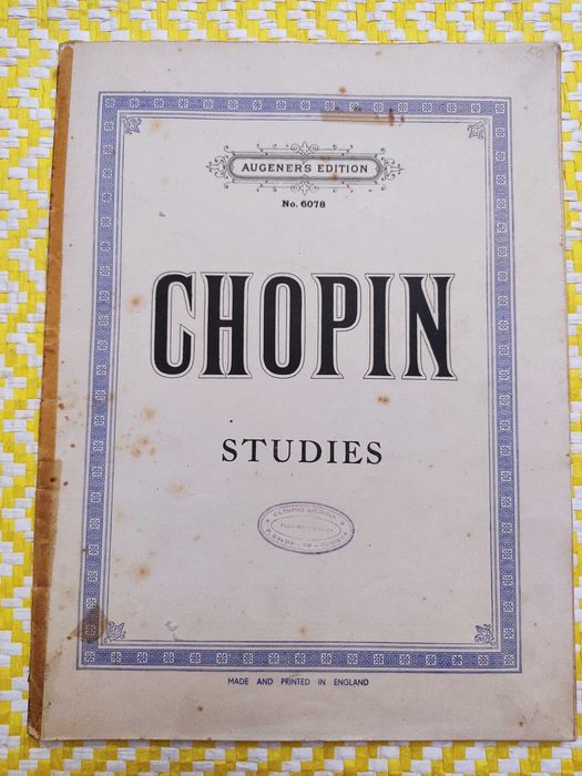 CHOPIN - Studies 
Augeners Edition
