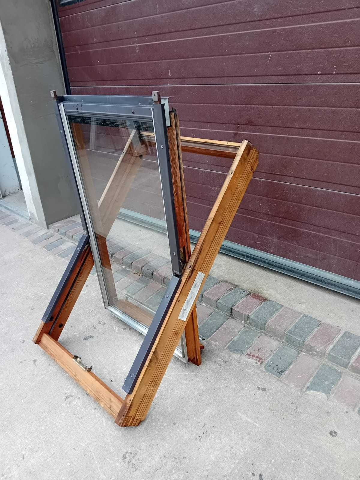 Okna dachowe z roletą zewnętrzną 74x123 okno DOWÓZ CAŁY KRAJ