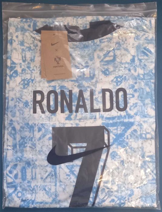 Koszulka Cristiano Ronaldo Portugalia, meczowa, nowa, Nike Azulejos