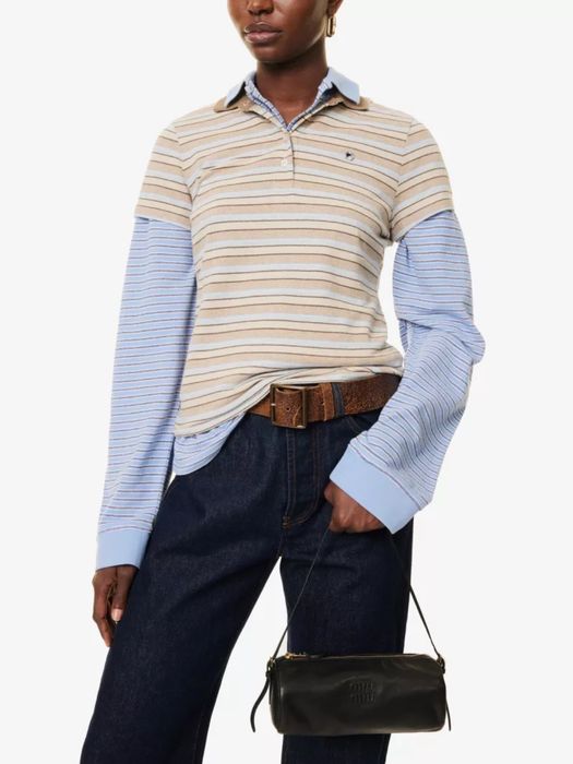 Шкіряна сумка Miu Miu