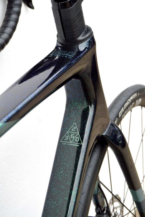 Przebieg 10km STEVENS IZOARD PRO 105 Di2 disc elektronika szosa 58