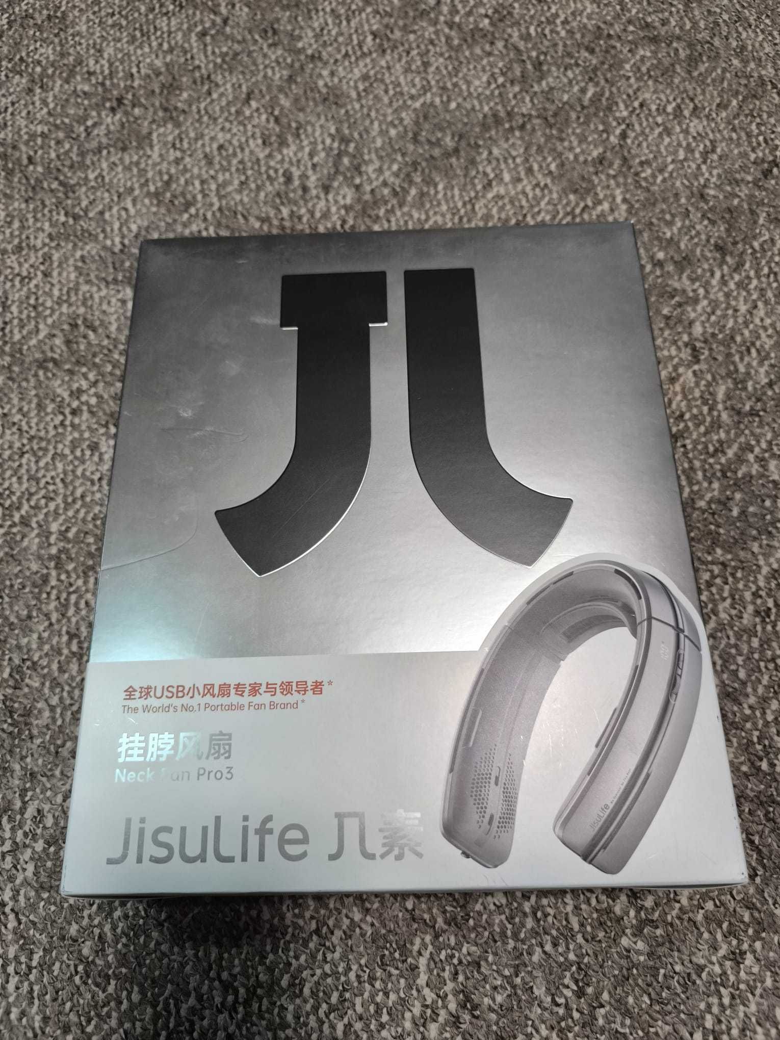 JISULIFE przenośny wentylator na szyję