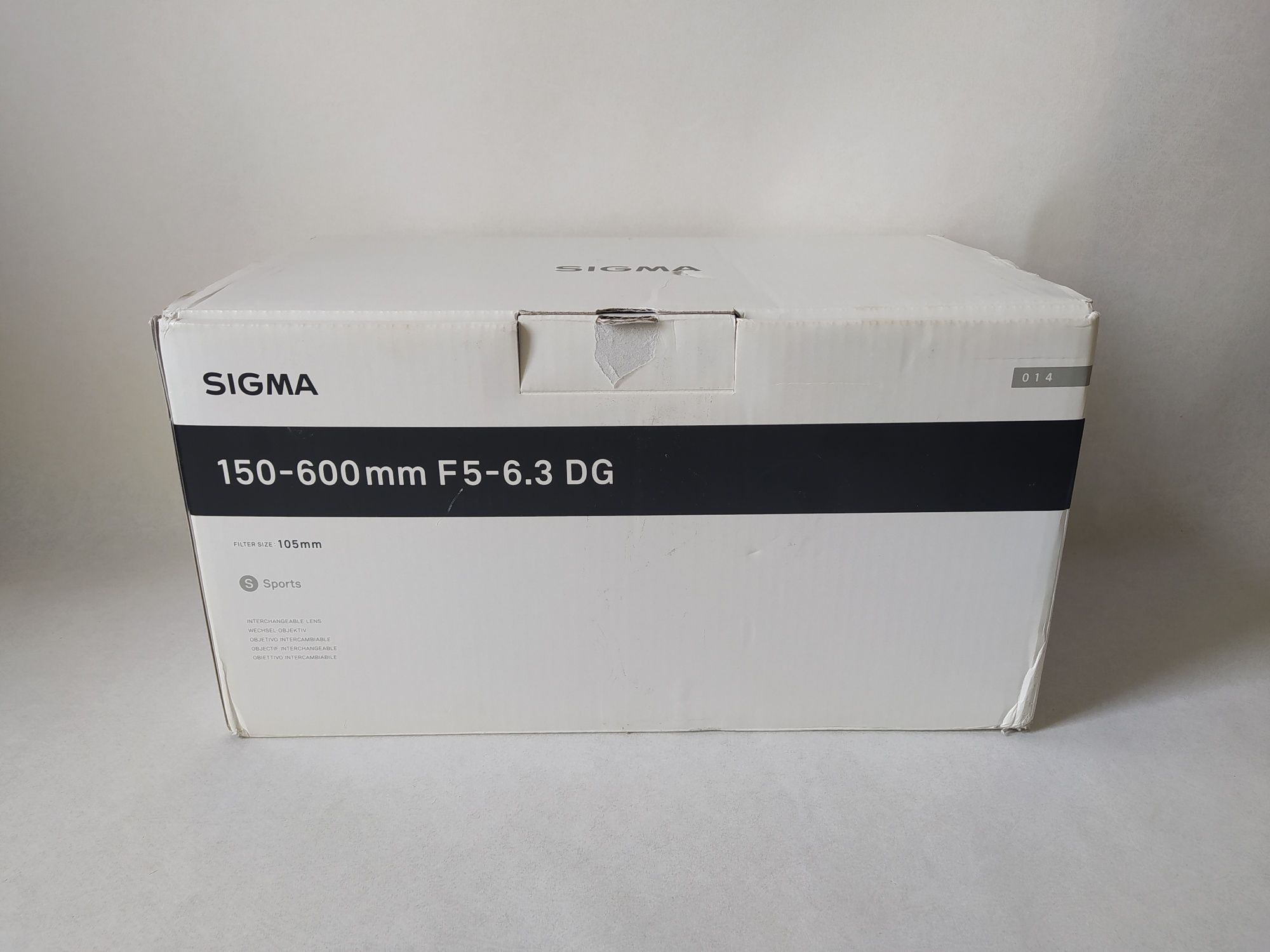 Об'єктив Sigma AF 150-600mm f/5-6,3 DG OS HSM S (Nikon) Новий!