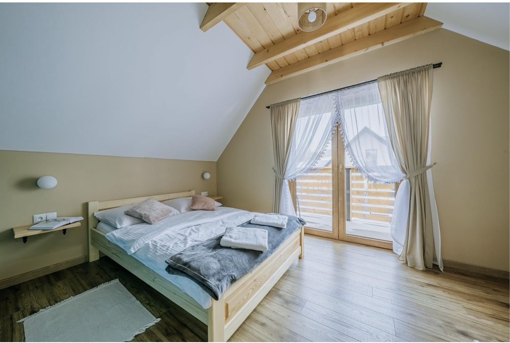 Domki nad jeziorem Czorsztyńskim, Domki w górach na zimę