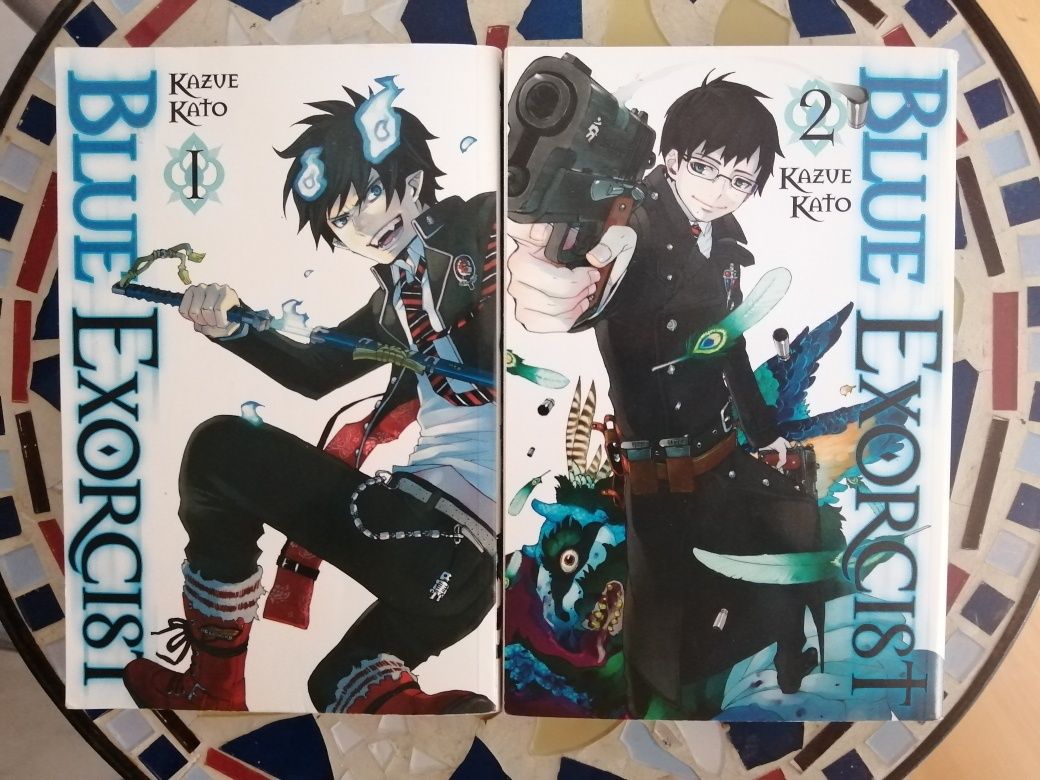 Mangá Blue Exorcist 1-2