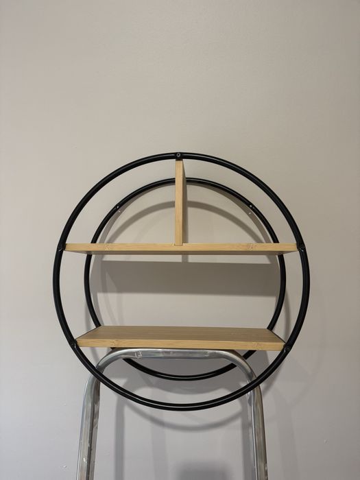 IKEA HEDEKAS Półka okrągła/bambus 40