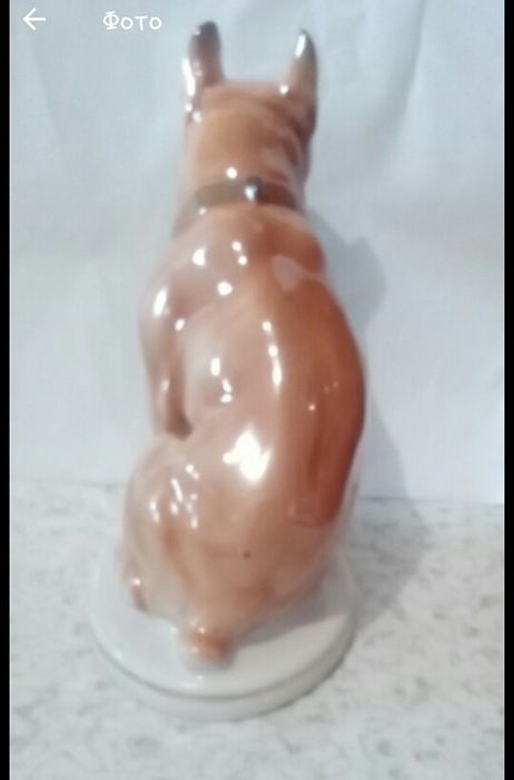 Статуэтка бульдог