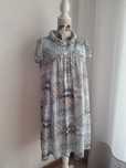 OFERTA PORTES - Vestido Azul e Branco com Bolsos da Kriss (Tamanho M)