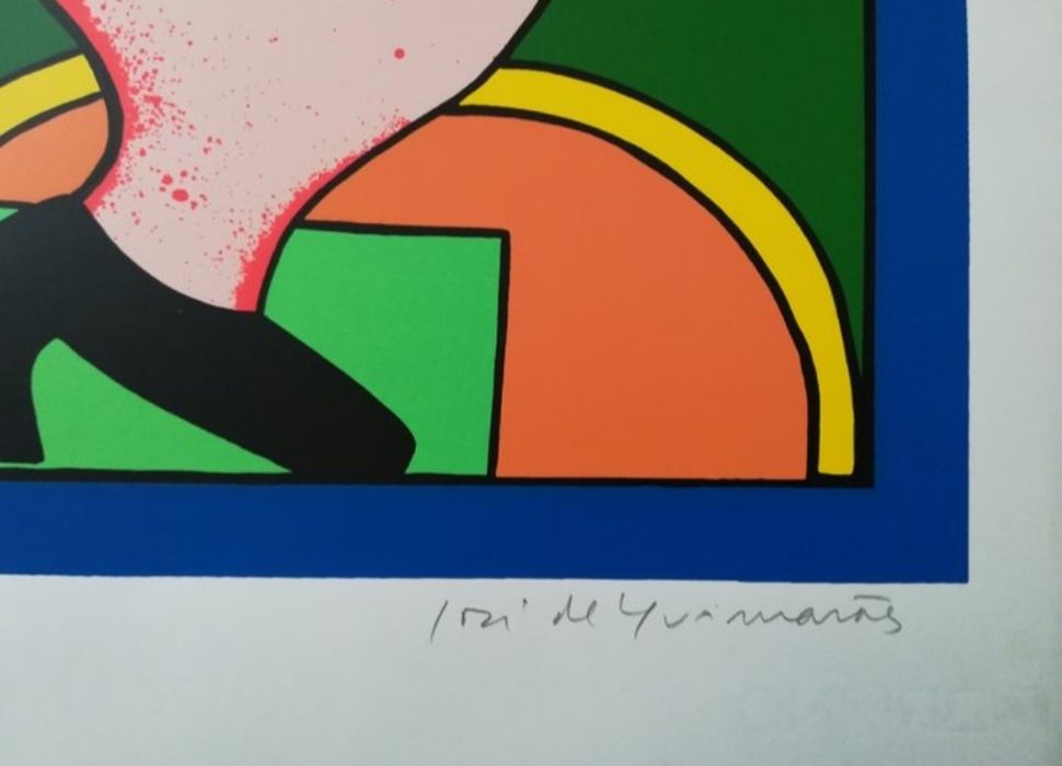 José de Guimarães - serigrafia