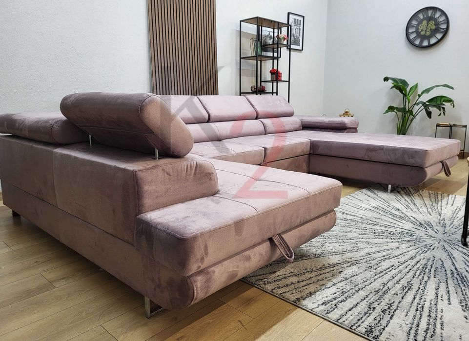 Narożnik Arteon U, rozkładany ,rogówka, kanapa dostawa 3-7dni PROMOCJA