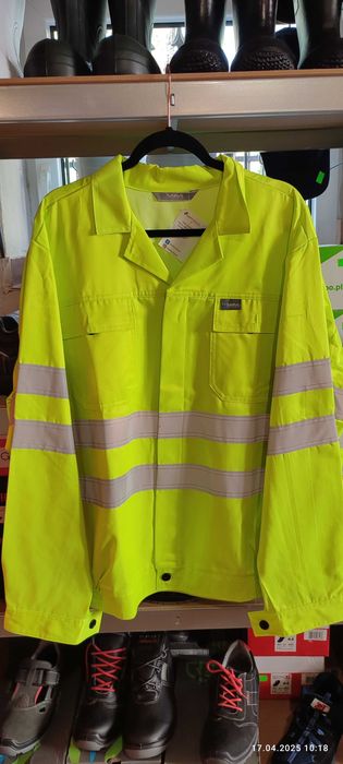 Bluza robocza bhp zółta odblask sara workwear drogowiec XL