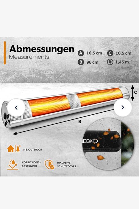 Grzejnik na poczerwień 3000w