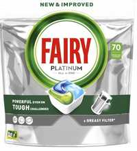 Kapsulki do zmywarki fairy platinum 70 szt