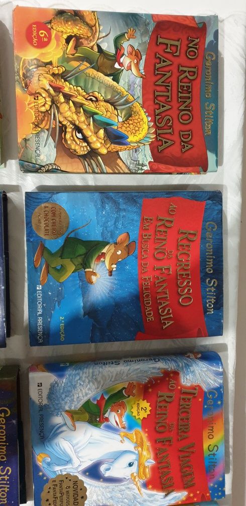 Livros Geronimo Stilton