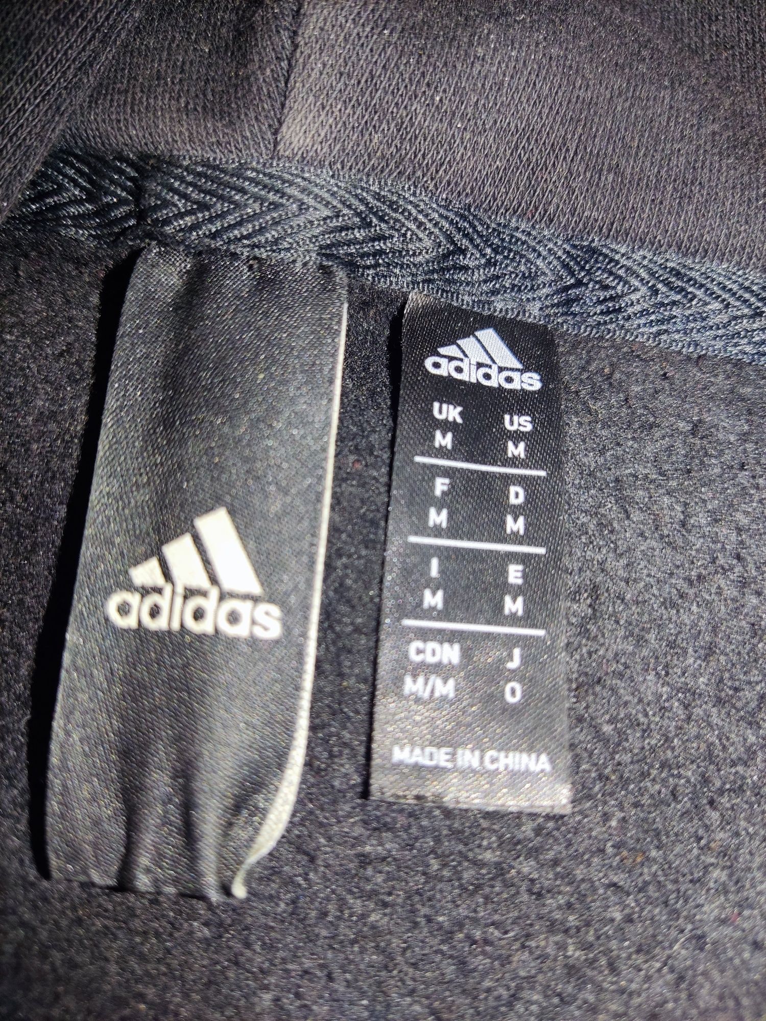 Худі олімпійка з капюшоном adidas.