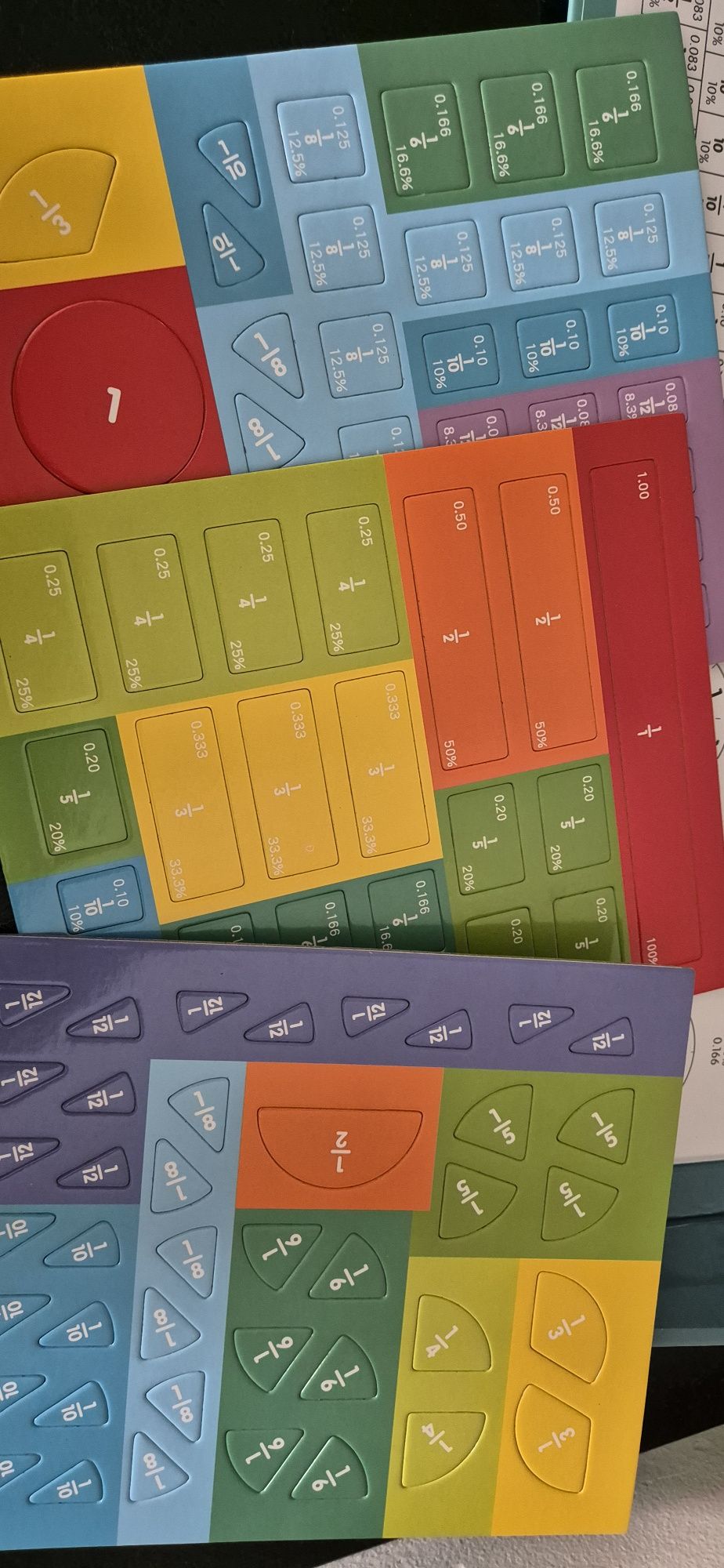 Magnetyczny zestaw do nauki ułamków, matematyki.

Edukacyjna układanka