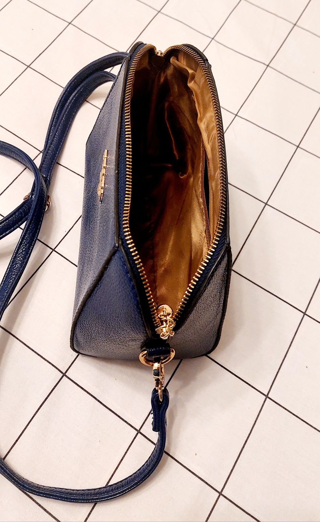 Bolsa azul marinho