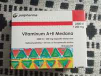 Witamina A+E w kapsułkach medana 6 opakowań x 40 skóra włosy paznokcie