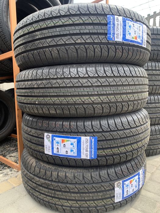 (4шт) нові 255/70R18 Windforce Performax (113H) M+S шини на SUV