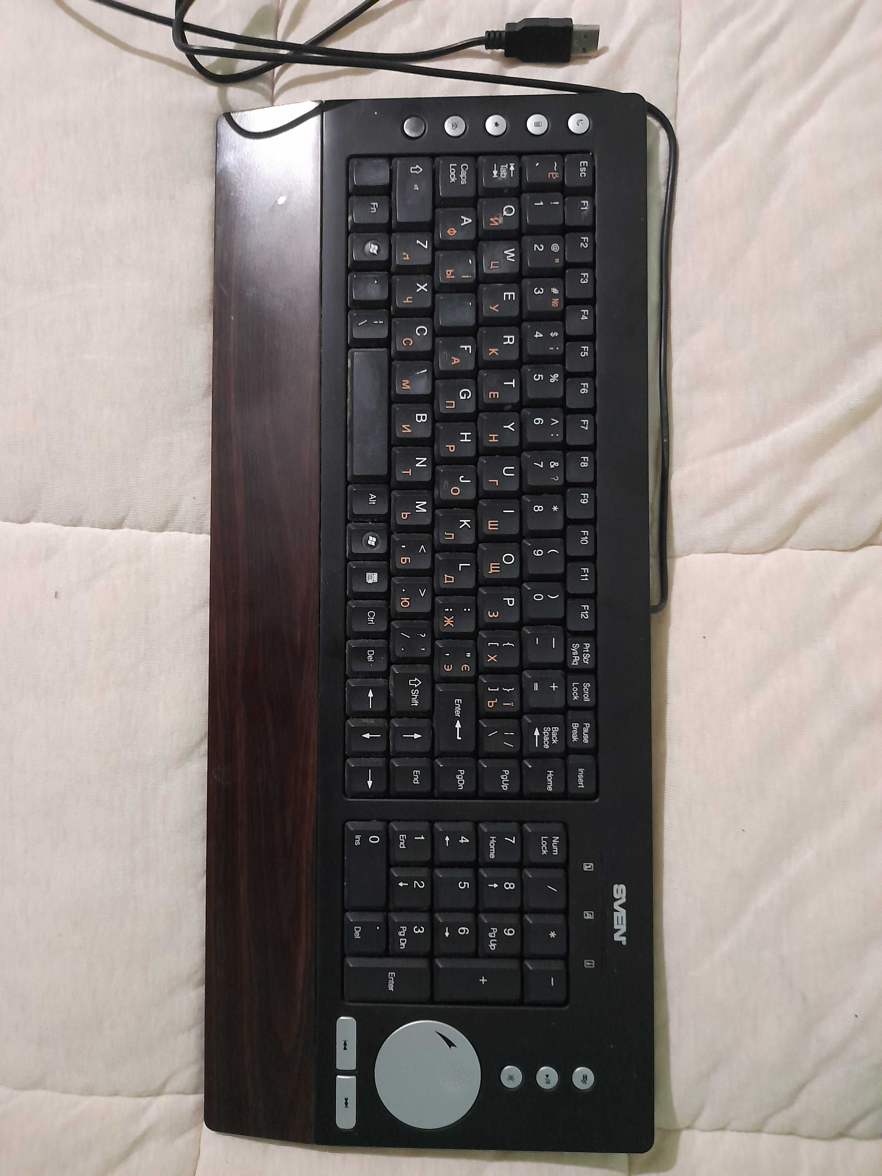 Мультимедійна клавіатура SVEN Comfort 4100 на телеф.2 SIM, рюкзак,інше