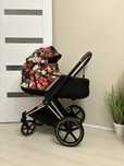 Cybex priam 2.0. spring blossom dark rose gold