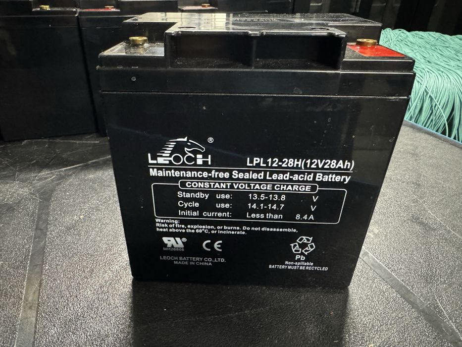 Bateria, Akumulator, Magazyn Energii LEOCH LPL12-28 - 20szt.