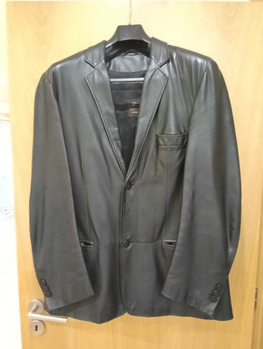 Casaco em Pele Homem
