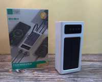 K-300 30000mAh повербанк Power Bank панель microUSB Lightning Type-C