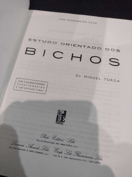 Estudo orientado dos Bichos de Miguel Torga