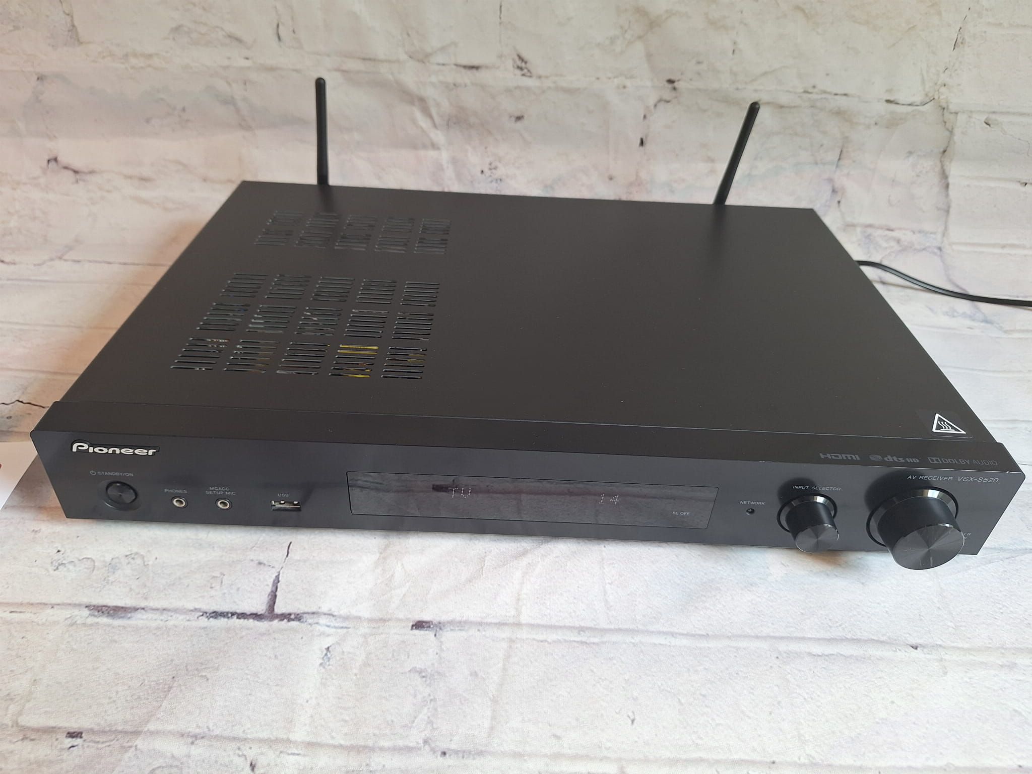 5.1 Pioneer VSX-S520 Wi-Fi BT 4K60p HDR Hi-Res Audio  Spotify