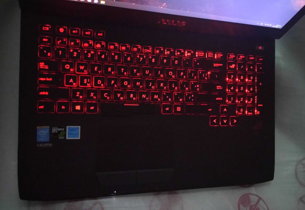 Ігровий ASUS ROG G751 17,3"*IPS*/Core i7+Nvidia GTX980/16GB/SSD 500GB
