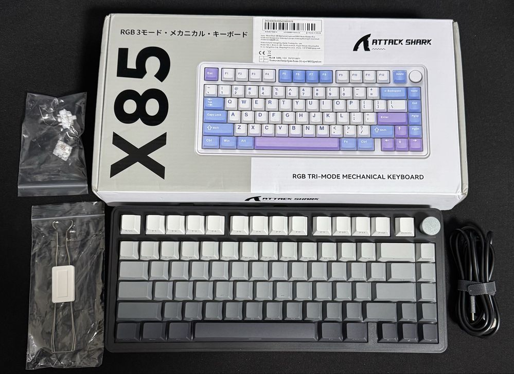 Механічна клавіатура Attack Shark X85/Ajazz/Aula/Varmilo/Keychron