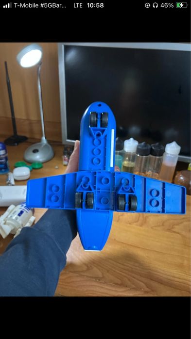 Samolot Lego Duplo: Odrzutowiec 2678:stan dobry,niekompletny