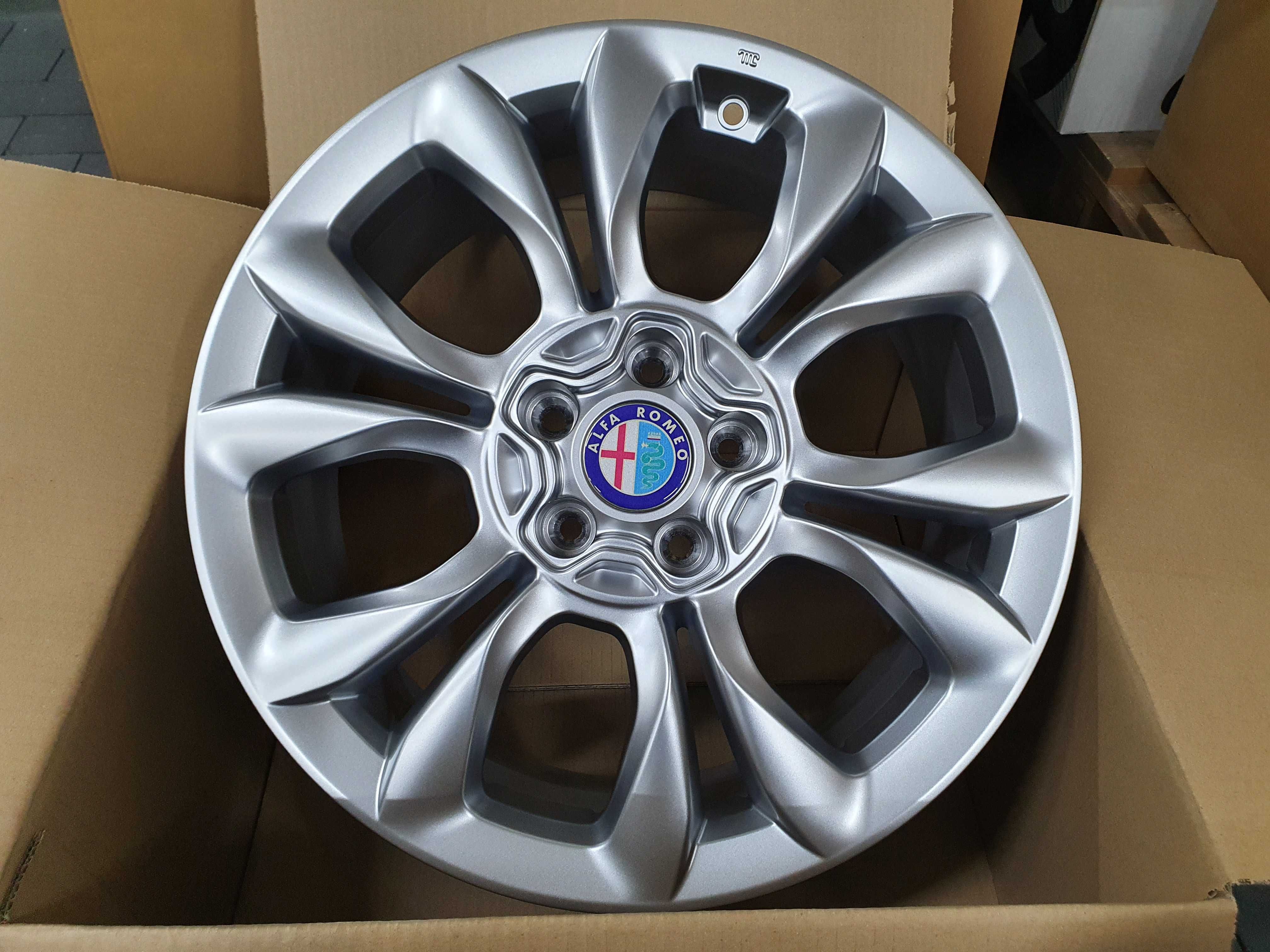 4x Felgi 17 Alfa Romeo Giulietta Brera Spider 5x110 7J ET 40