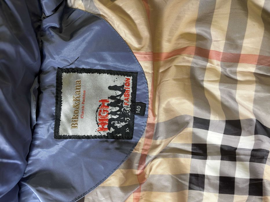 Дитячий теплий пуховик для дівчинки 2-4 клас