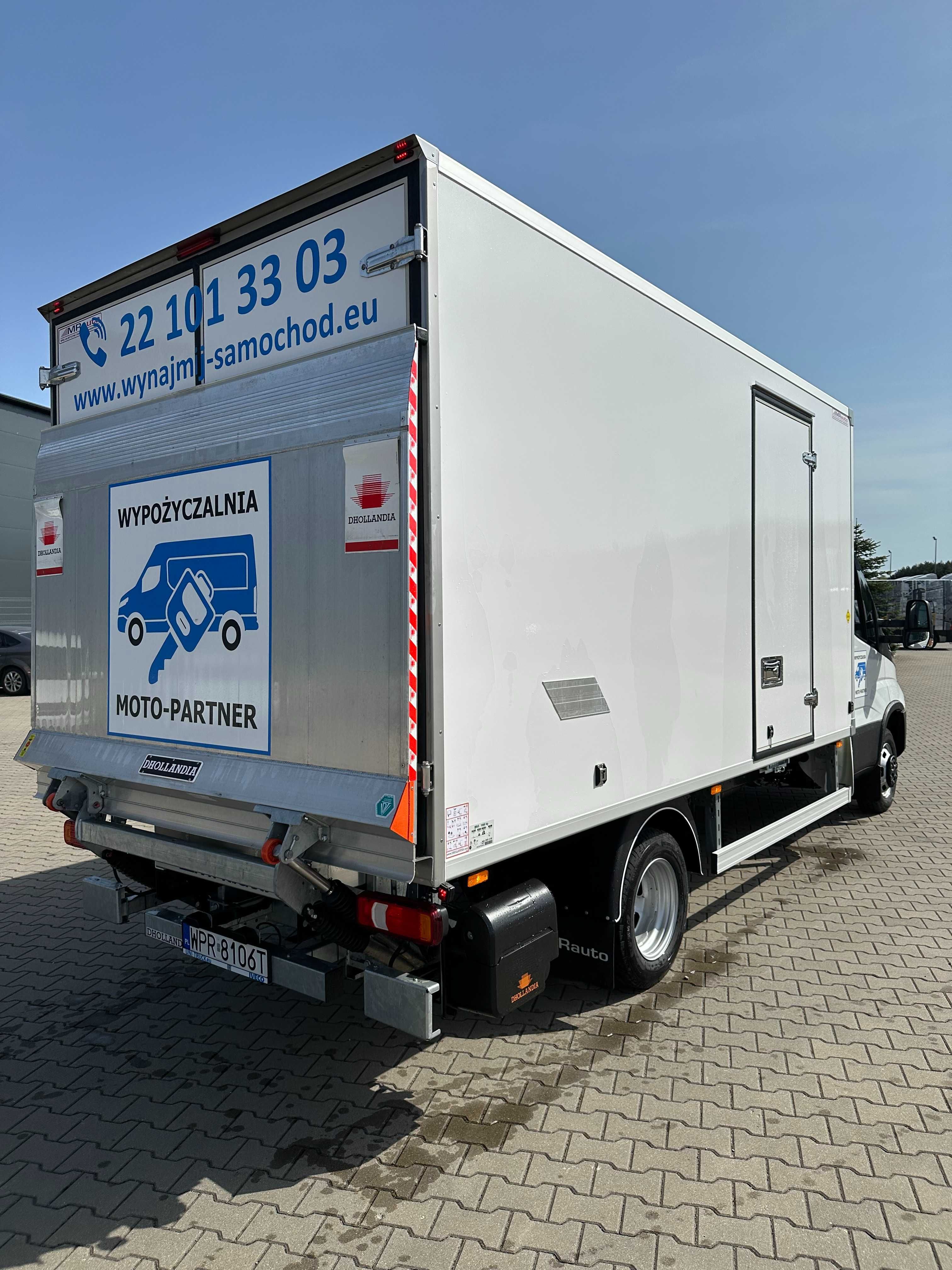 Wynajem IVECO DAILY 3.0 180KM Chłodnia #Izoterma #Kontener #Winda