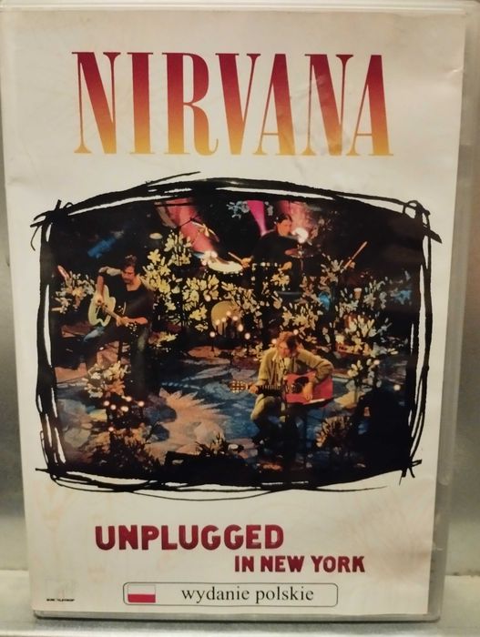 Płyta DVD CD utwory zaspół NIRVANA Unplugged In New York wersja polska