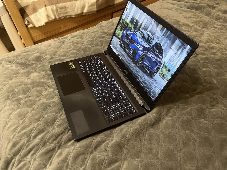 Потужний ігровий ноутбук Acer Aspire 7 (Ryzen 5, GTX1650Ti 4 GB GDDR6)