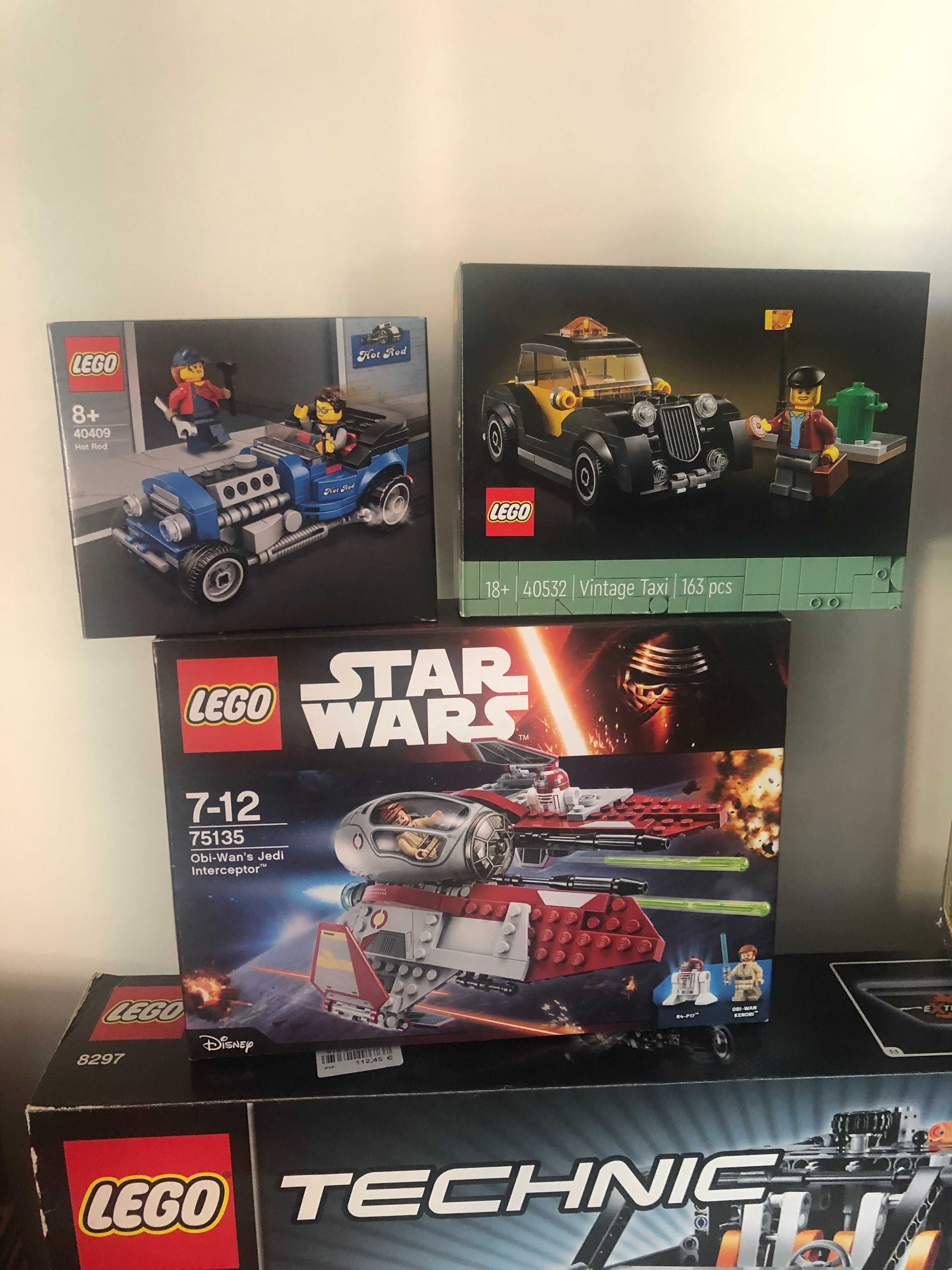 Legos - Star Wars e Technic (75135; 75172; 75058; 40532)