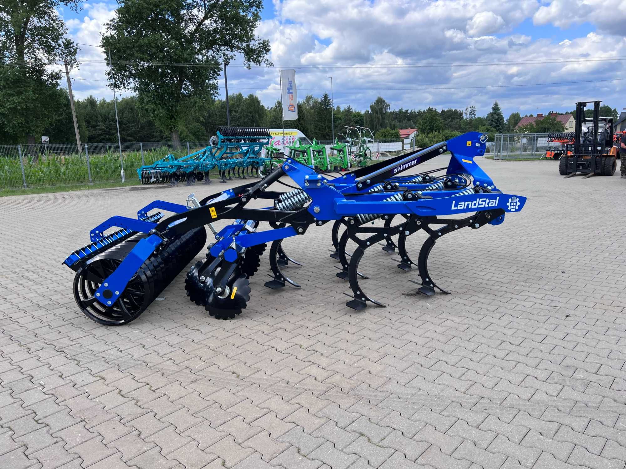 Agregat Bezorkowy LANDSTAL Skimmer 2,5m 3,0m 3,6m MANDAM SPEC Helagro