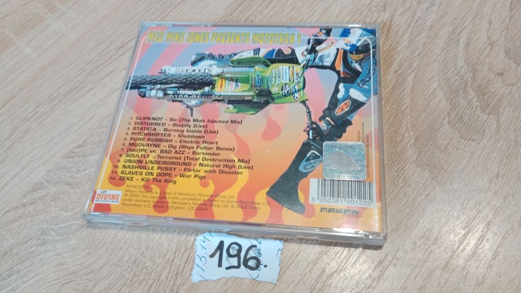 Mad Mike Jones - Mototrax 1 CD. 196.